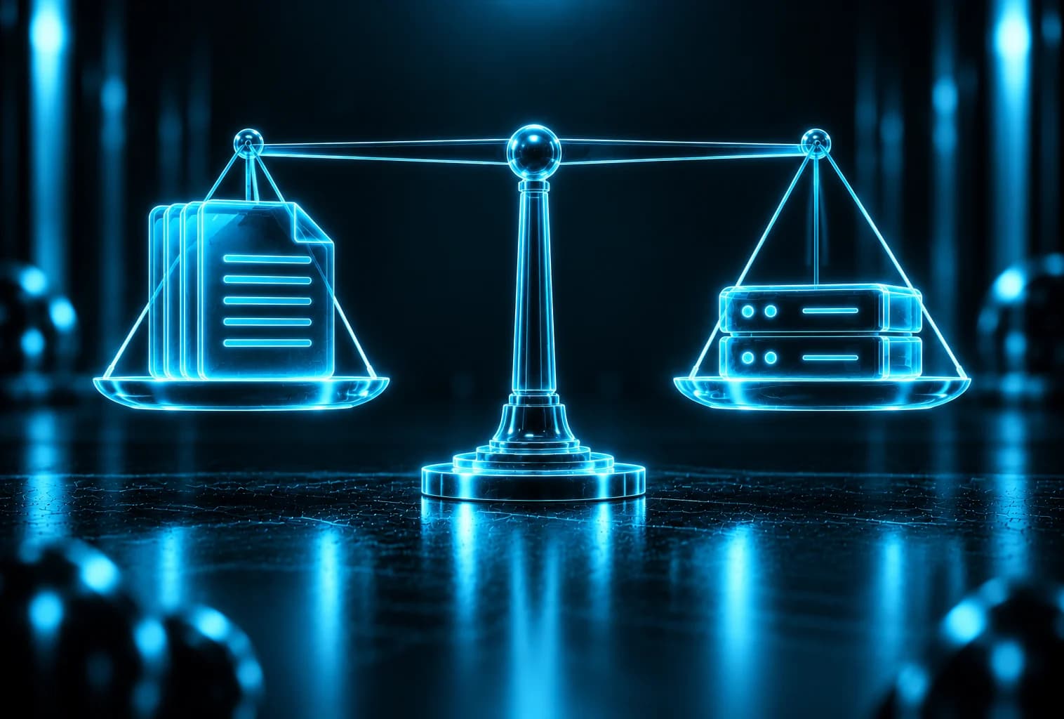 Waage zwischen Inhaltsseiten und einem Server – wann sich ein eigener MCP-Server lohnt